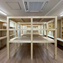 倉庫を兼ねた事務所の改装